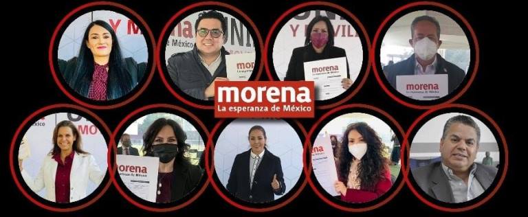 Se registran precandidatos a diputados federales por Morena – Átomos