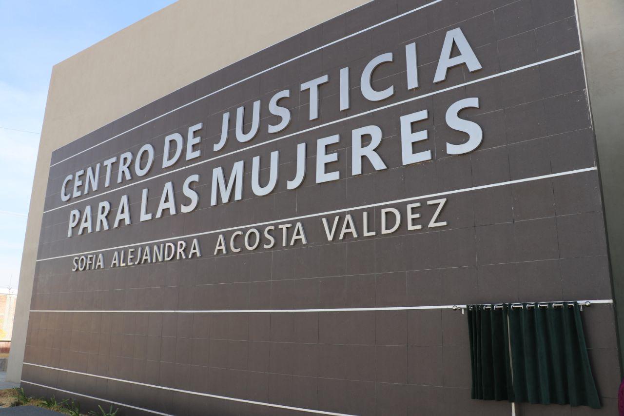 Inauguran Centro de Justicia para las Mujeres