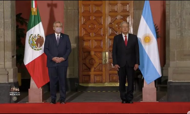 Presidente argentino asiste como invitado a la mañanera