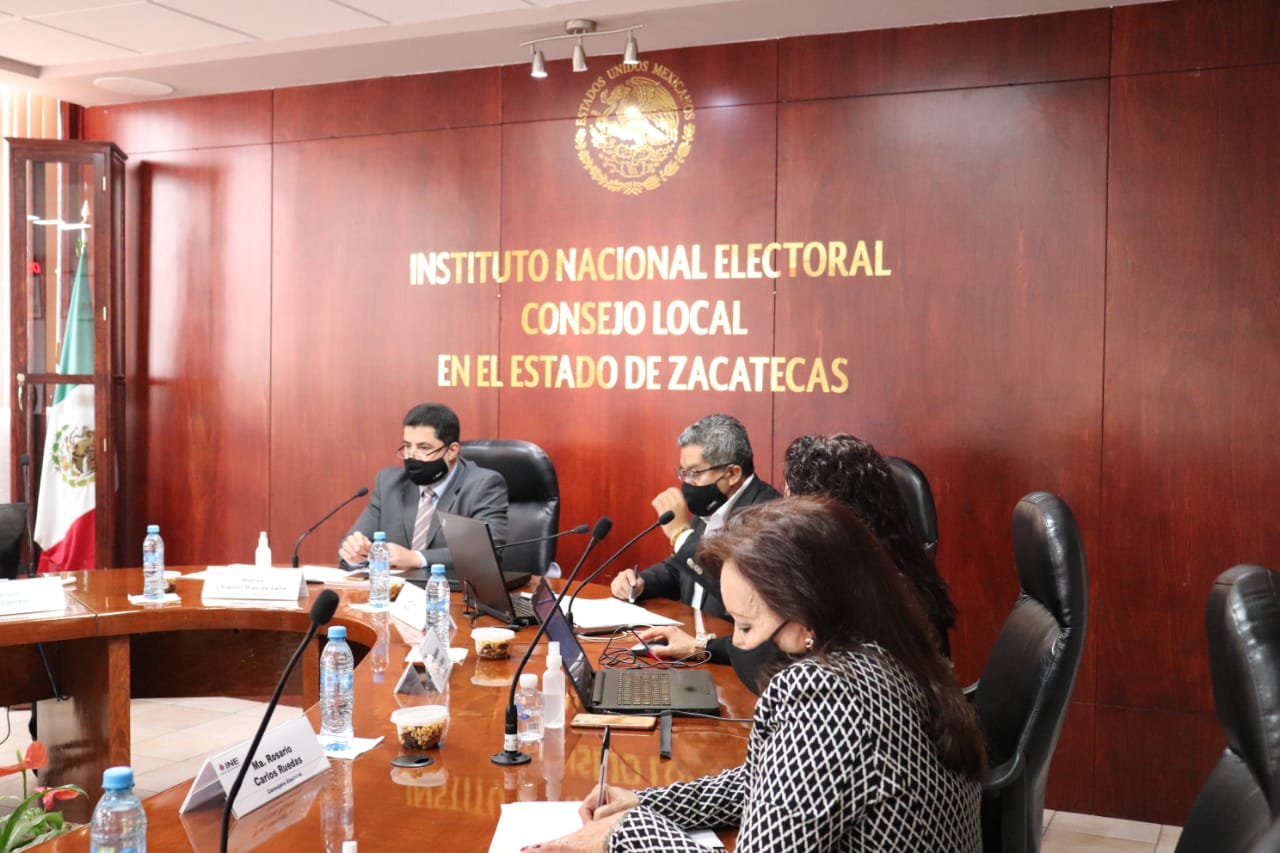Presentan avances del desarrollo del proceso electoral en Zacatecas