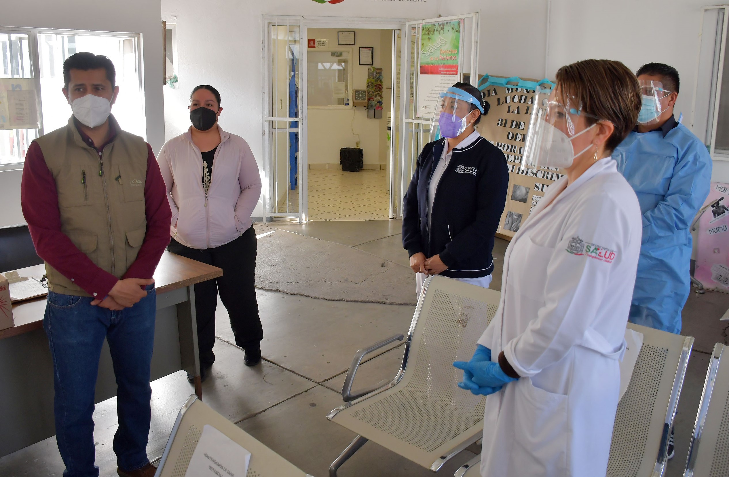 Entregan equipo y material de prevención en Centros de Salud de Guadalupe