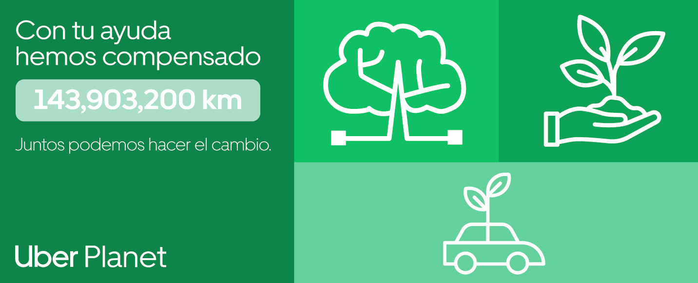 Llega Uber Planet, una opción para compensar y reducir la huella de carbono en México