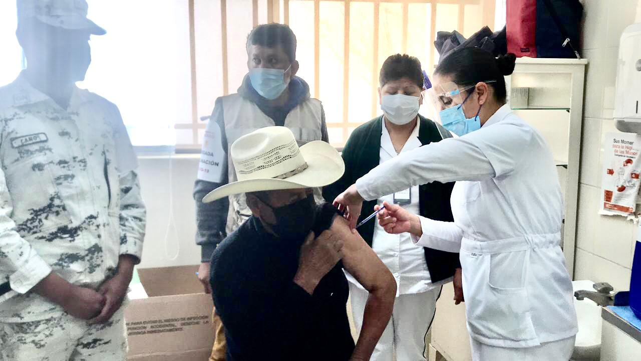 Inicia vacunación a adultos mayores en Zacatecas