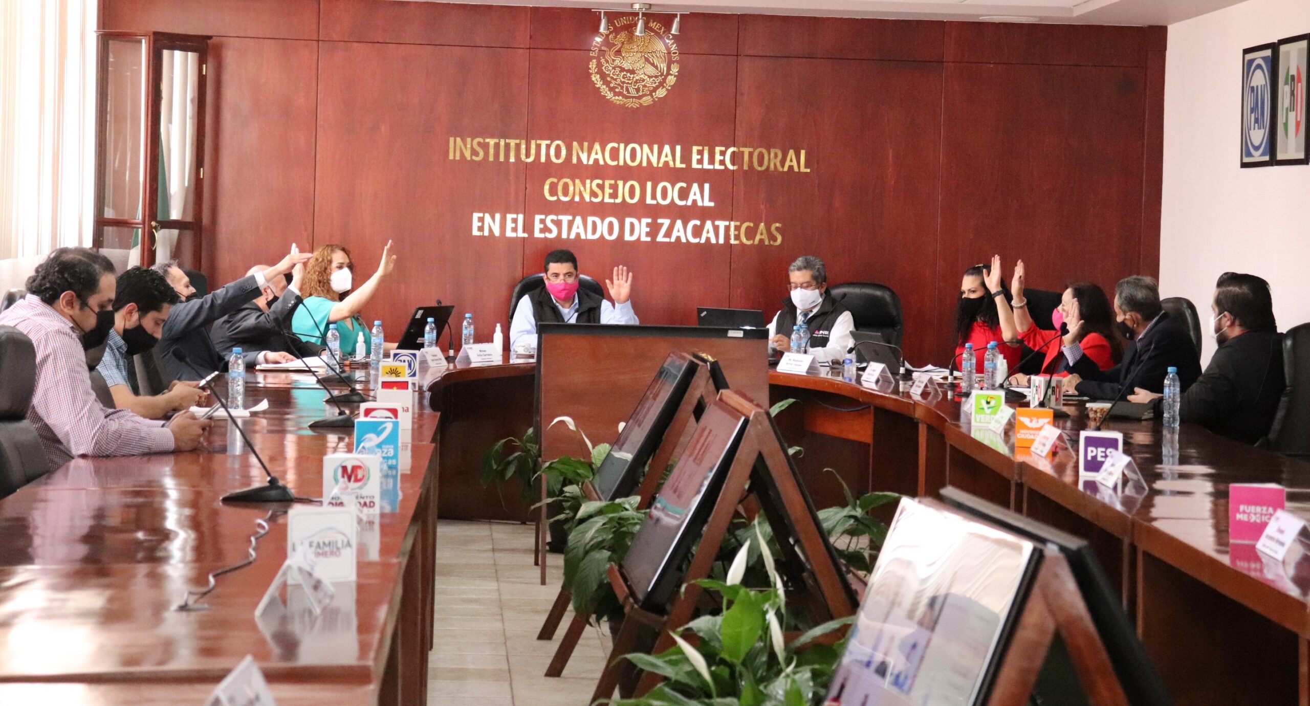 Presentan avances del proceso electoral en Zacatecas