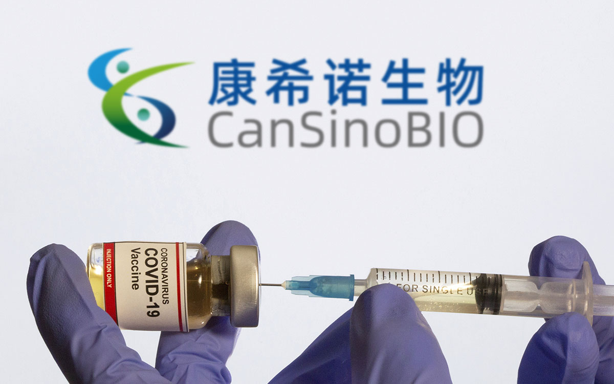 Llegan 3 millones de dosis de vacuna de CanSino