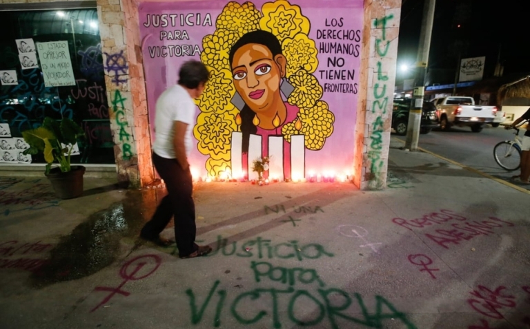 CNDH atrae caso de Victoria, mujer asesinada por policías en Tulum