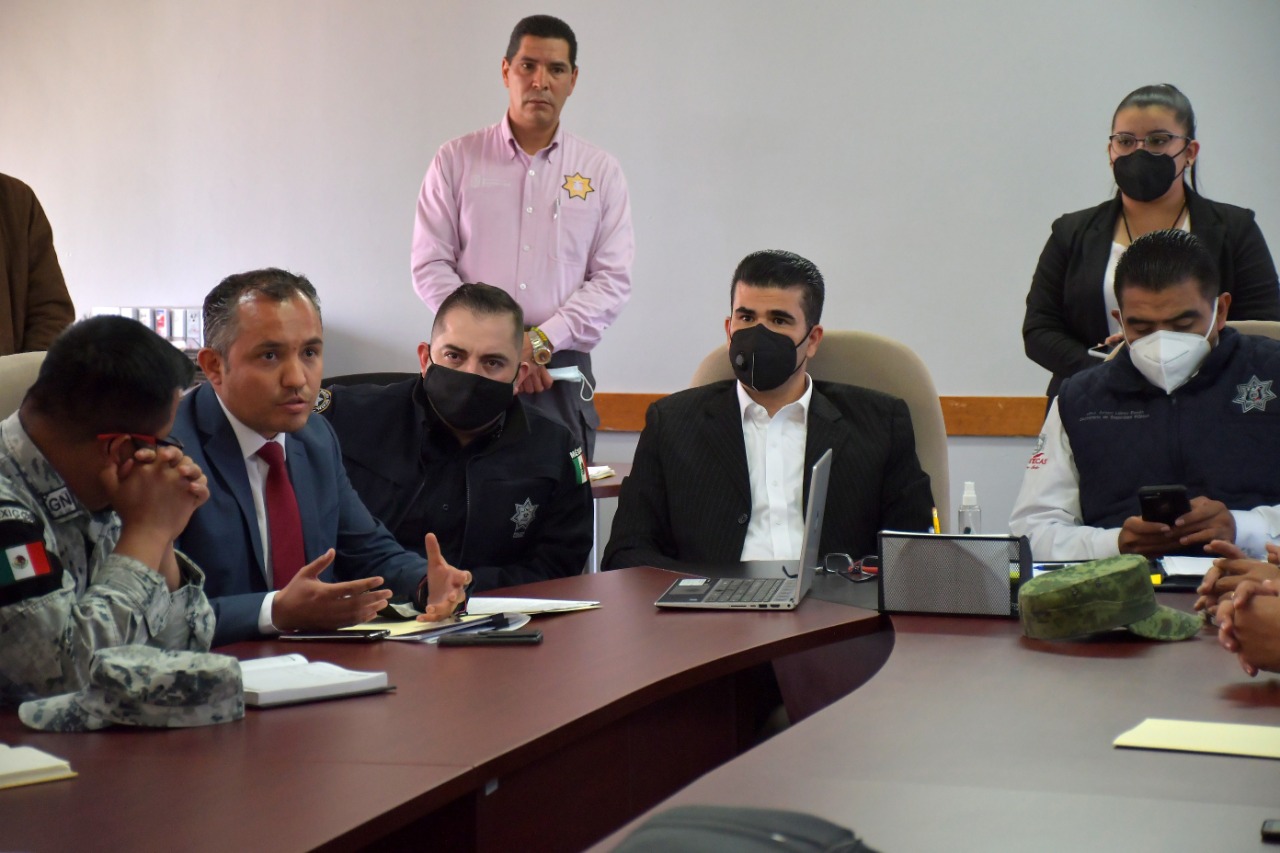 Firma municipio de Guadalupe convenio con la SSP