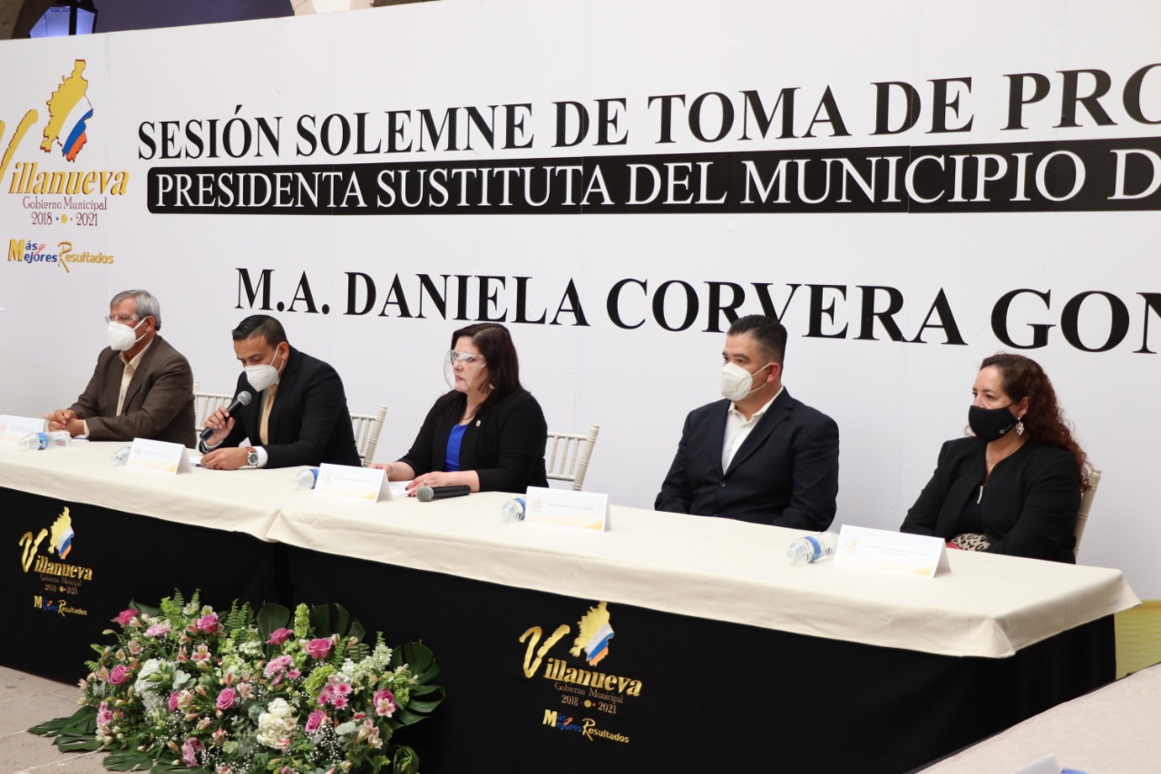 Daniela Corvera, primera alcaldesa en la historia de Villanueva