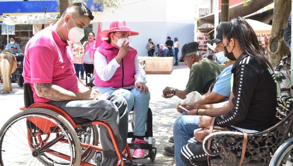 Candidatos de Fuerza por México promueven la inclusión en Río Grande