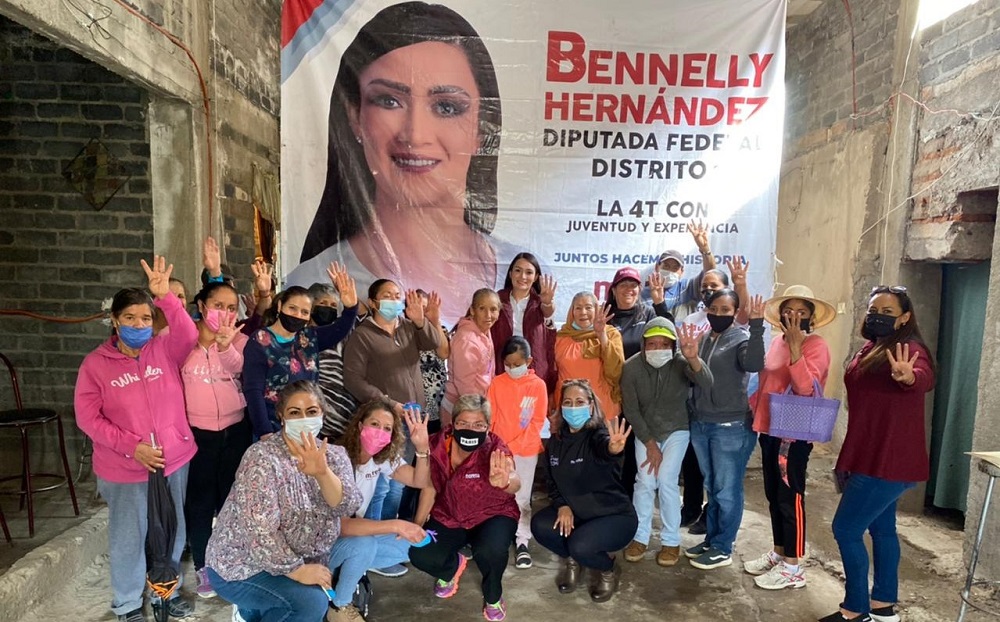 Impulsará Bennelly Hernández políticas a favor de la mujer