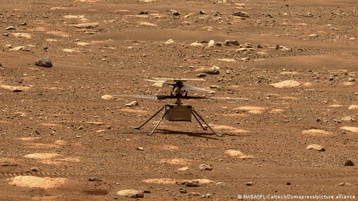 Helicóptero Ingenuity vuela con éxito en Marte
