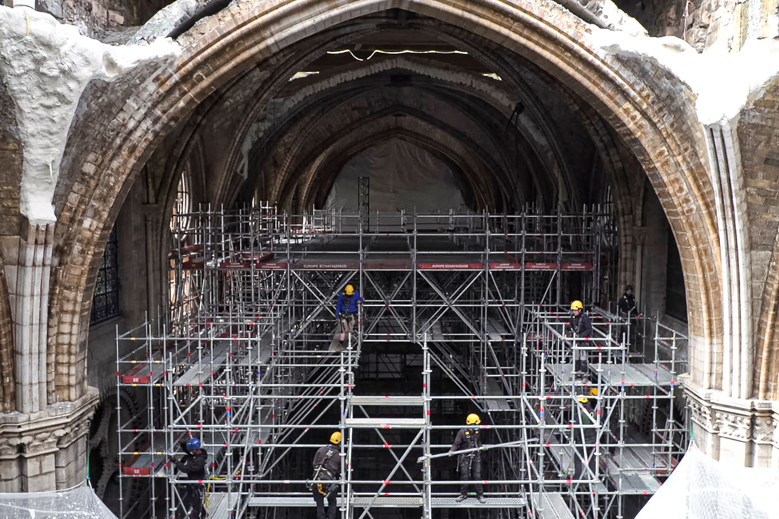 A casi 2 años del siniestro, así luce la catedral de Notre Dame
