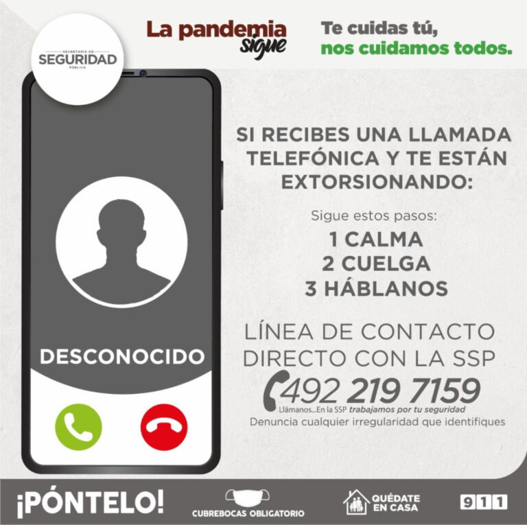 Alertan sobre modalidad de extorsión telefónica – Átomos