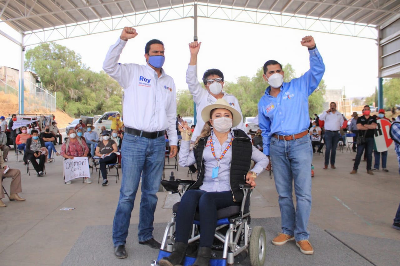 Morelenses demuestran apoyo a candidatos de ‘Va por Zacatecas’