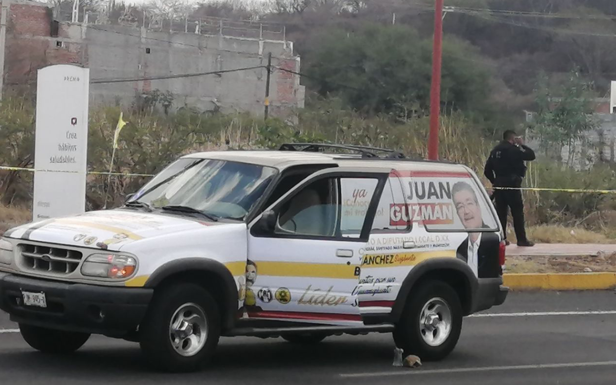 Realizan atentado contra candidato a diputación en Guanajuato
