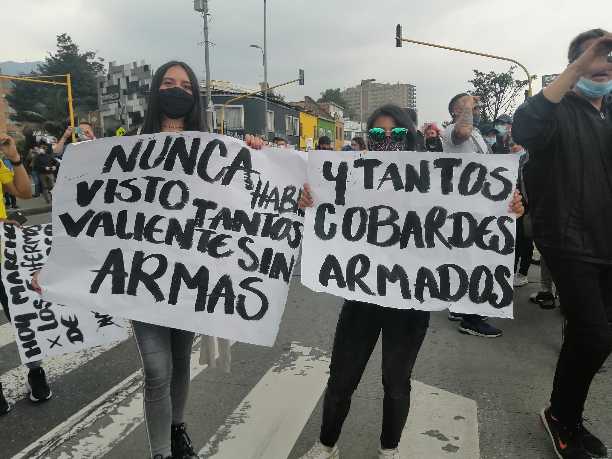 Colombia vive “paro nacional” ante represión policial