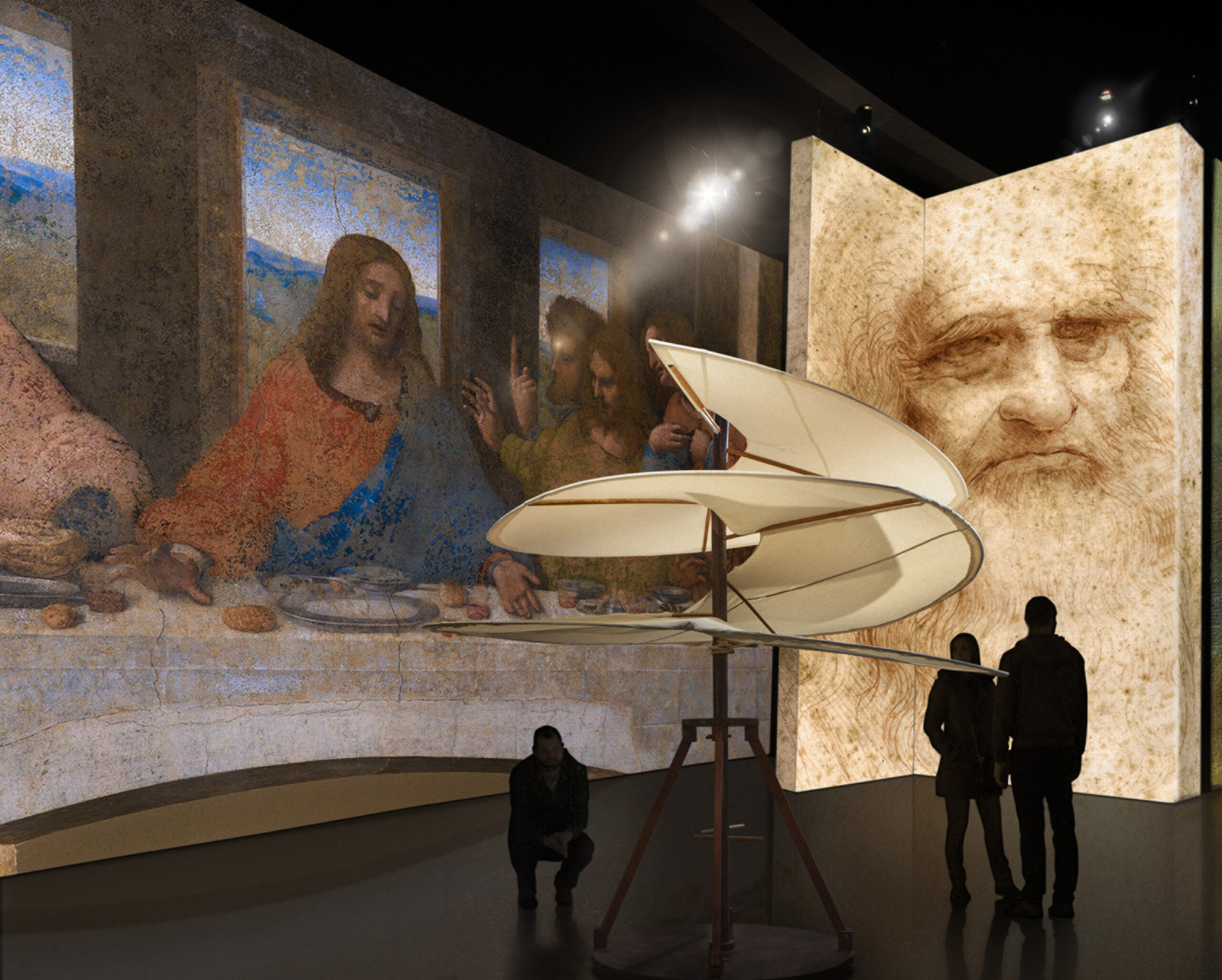 “ Da Vinci Experience”, una exposición que combina arte y tecnología