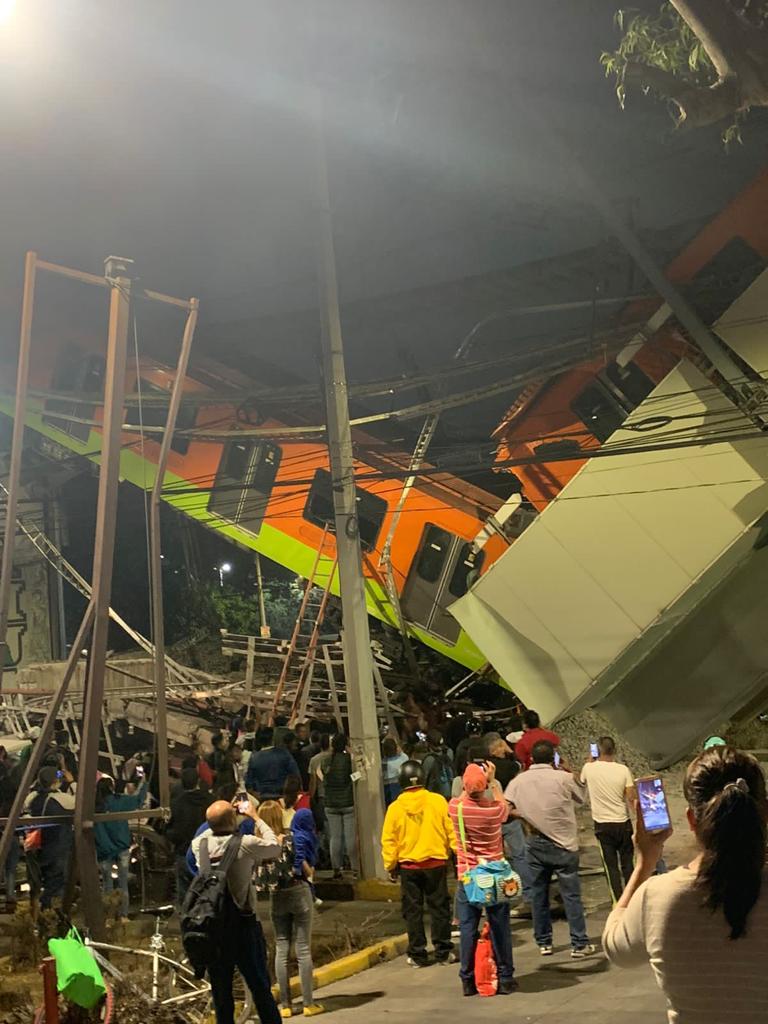 Suman 23 muertos y 79 hospitalizados tras colapso en línea 12 del Metro CDMX