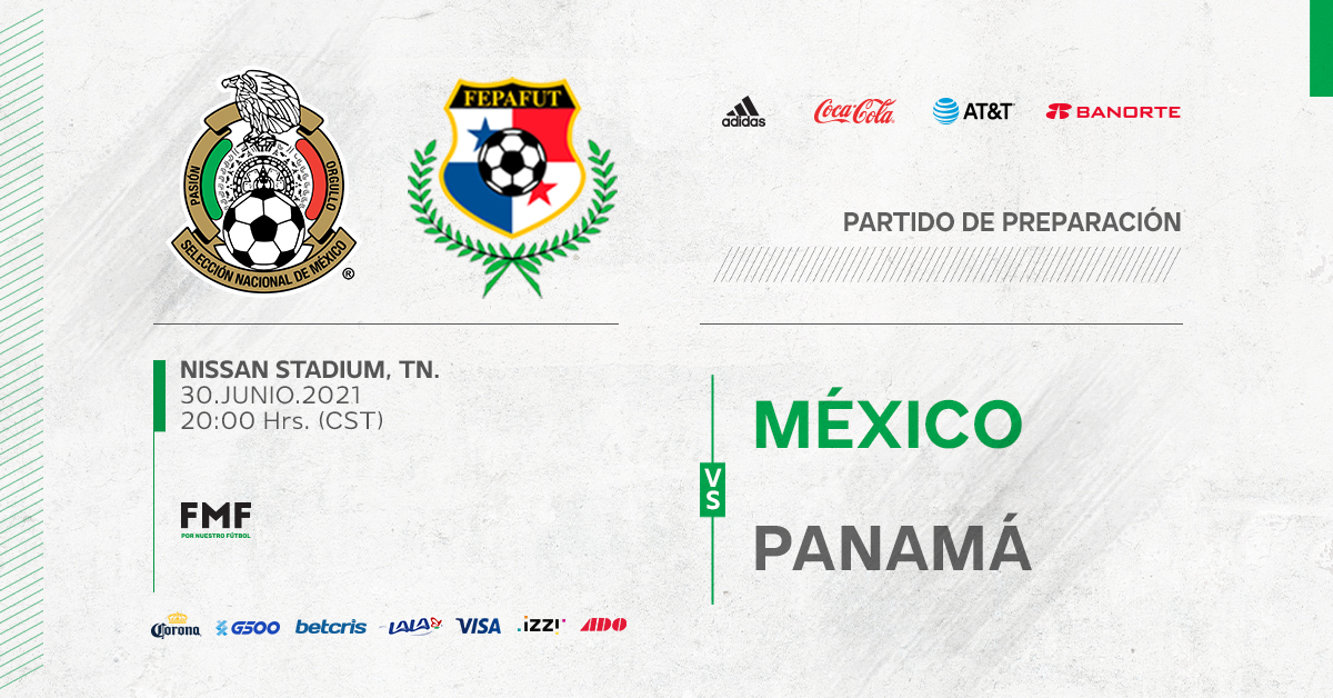 México anuncia partido amistoso ante Panamá previo a la Copa Oro