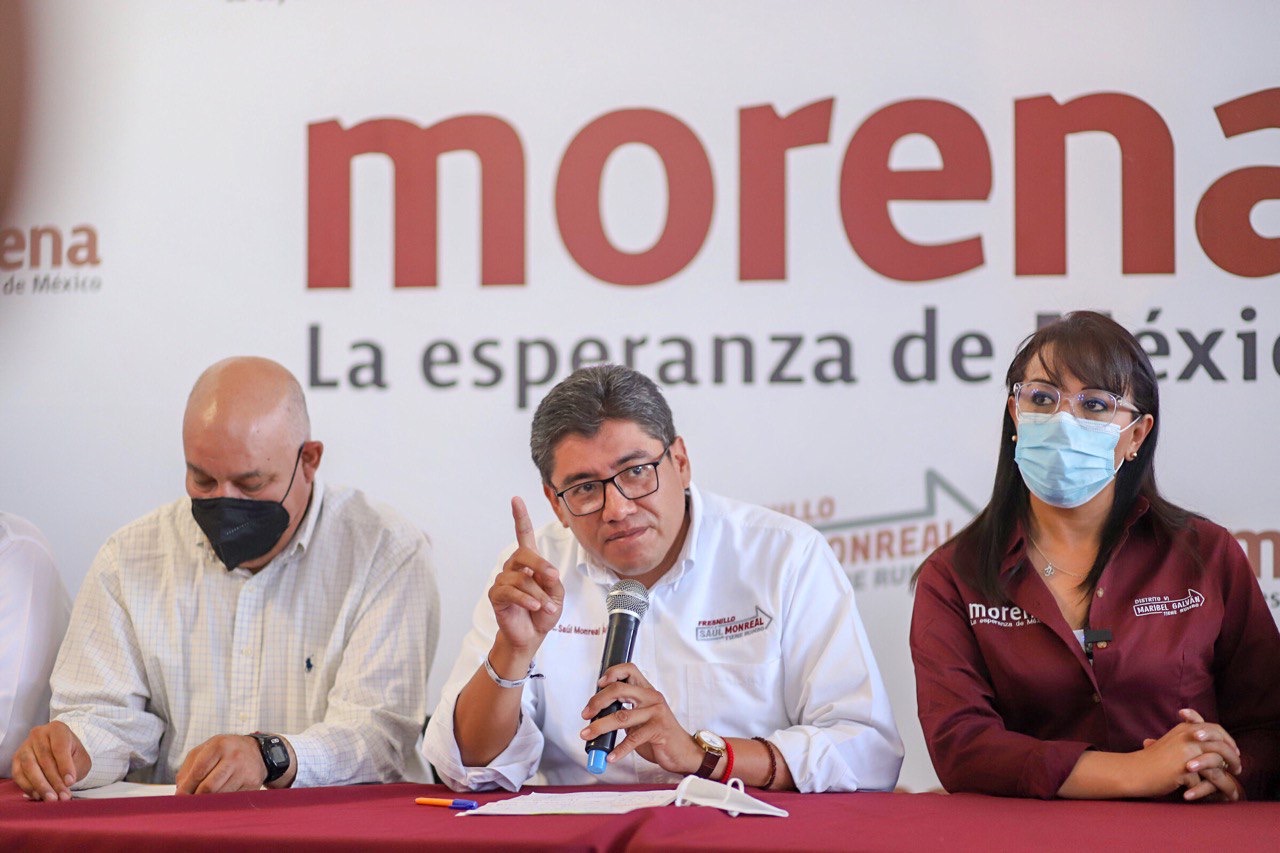 Convoca Saúl Monreal Ávila al voto útil este 6 de junio