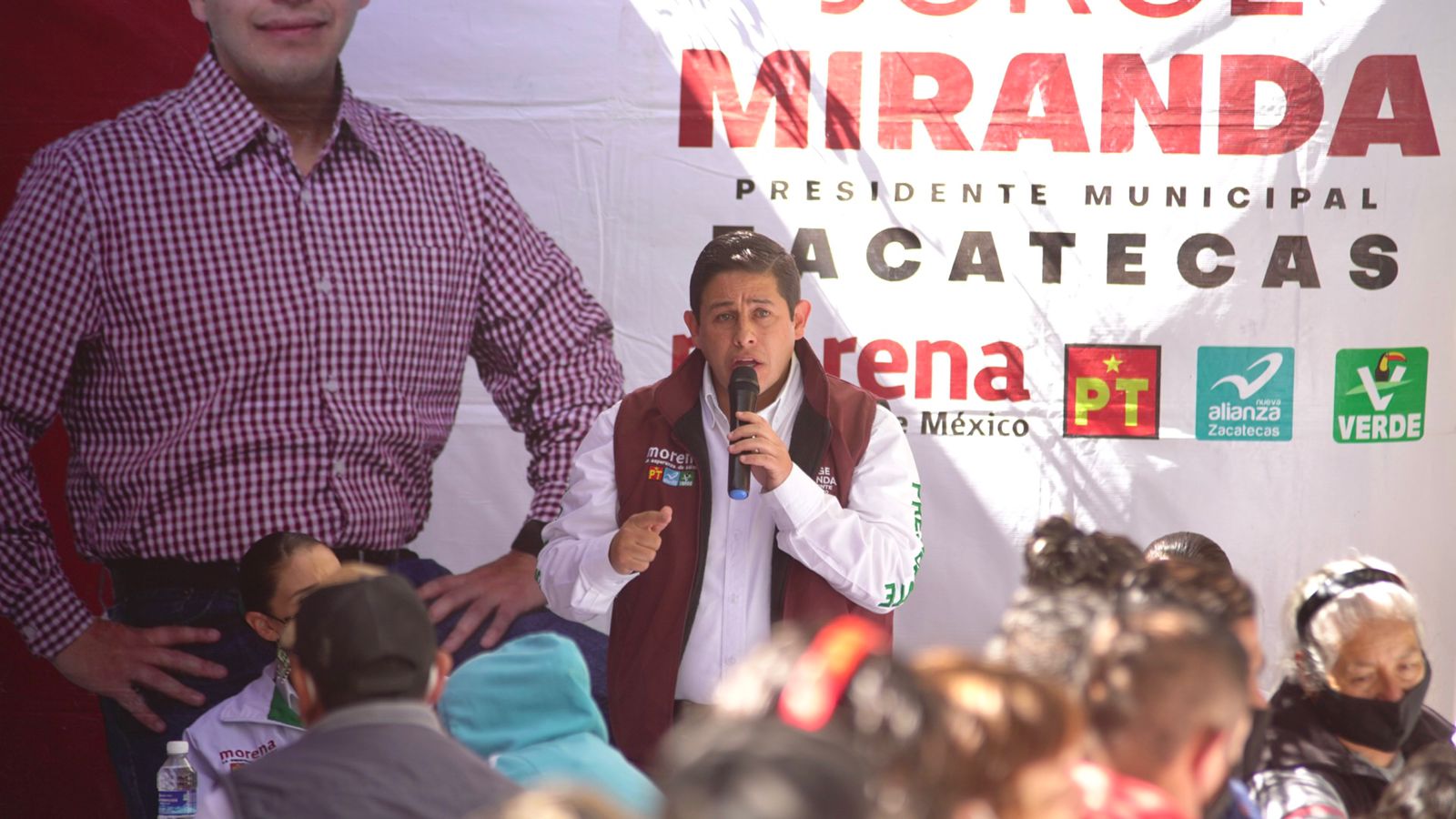 Trabajará Jorge Miranda por mejores condiciones de seguridad en la capital
