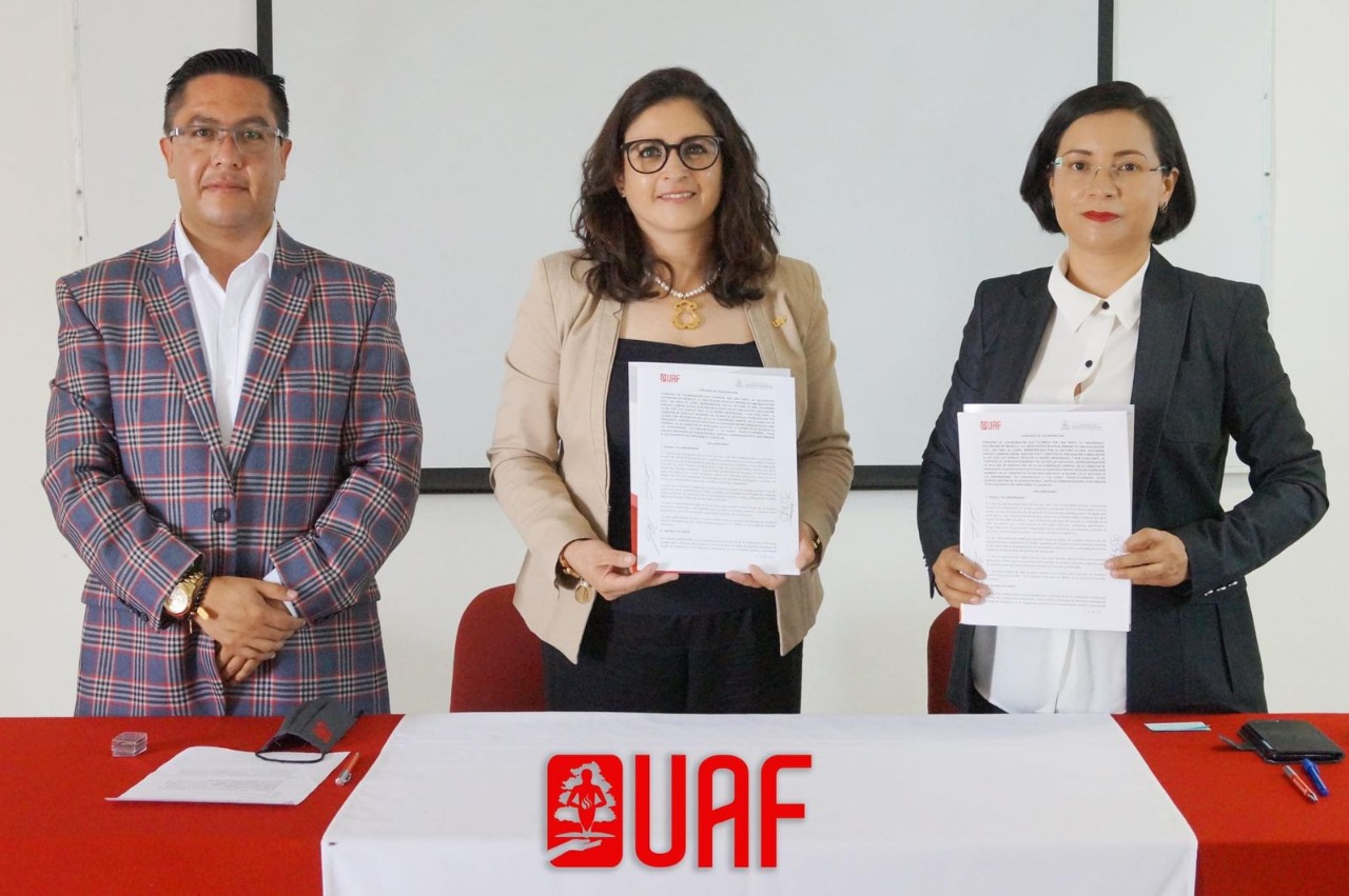 Firman convenio para promover Derechos Humanos en la UAF
