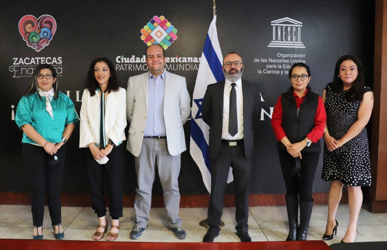 Ayuntamiento de Zacatecas y embajada de Israel se unen en beneficio de universitarios