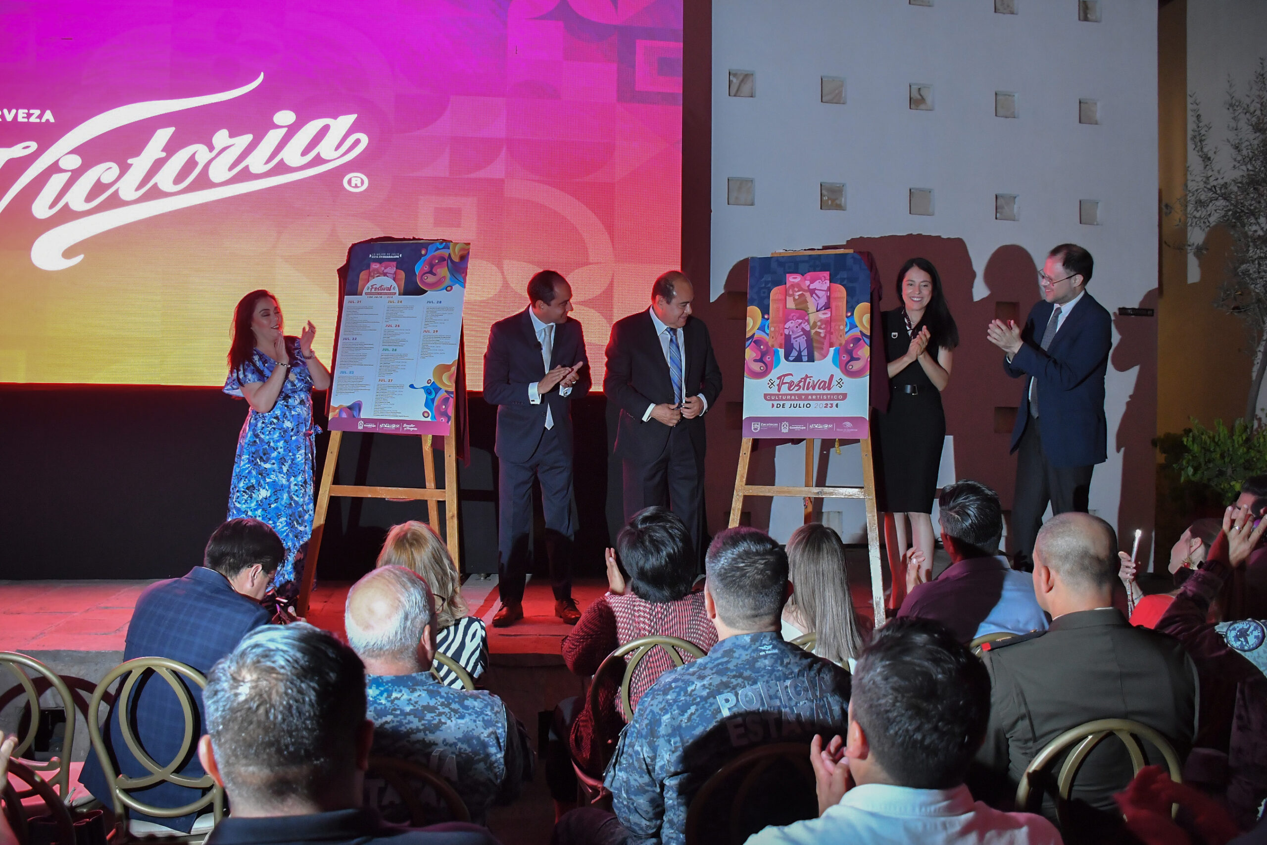Presentan tercera edición del Festival Cultural y Artístico de Julio 2023 en Guadalupe