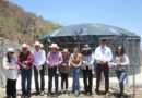 Entregan depósito de agua potable en comunidad La Portilla, Nochistlán