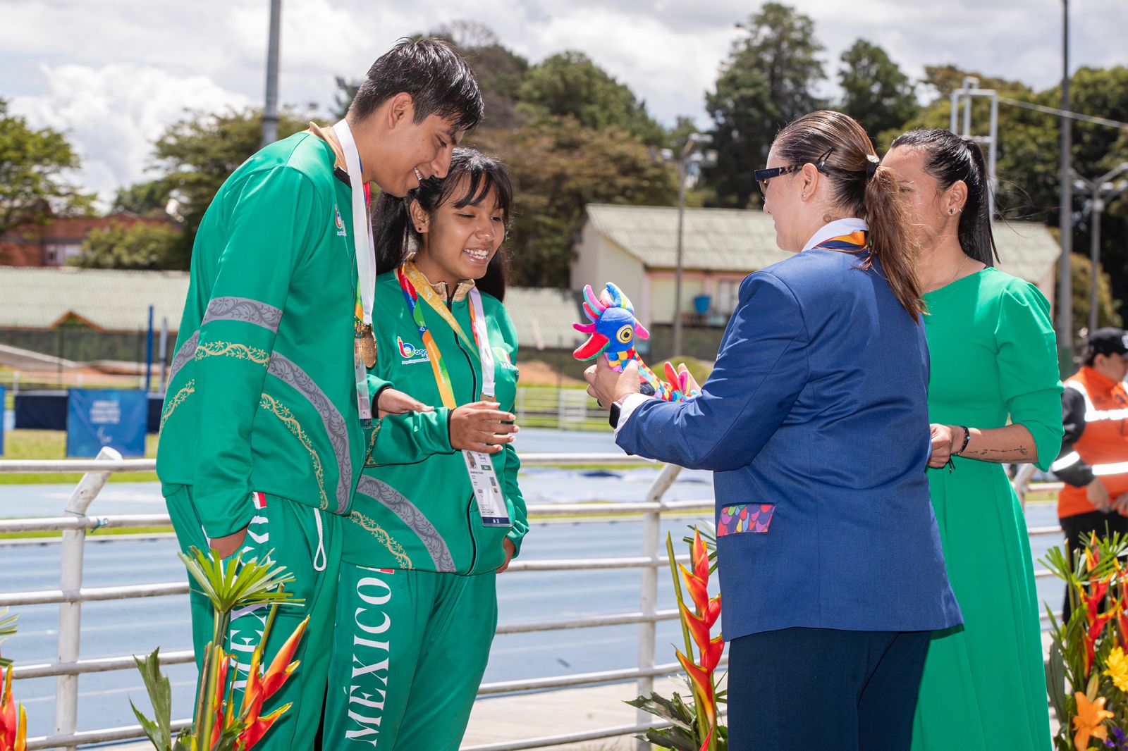 Arranca México con tres preseas de Oro en Para Atletismo en Bogotá