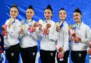 Con nueve preseas de oro se despide de San Salvador el equipo mexicano de gimnasia rítmica