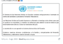 Condenan UE, ONU y OEA asesinato de Fernando Villavicencio