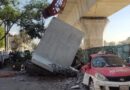 Se desploma estructura del tren interurbano México-Toluca