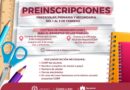 Instalan módulos de apoyo para preinscripciones en Guadalupe