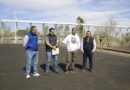 Rehabilitan las canchas de tenis de la unidad deportiva de Guadalupe