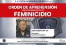 Detienen a presunto feminicida;  Operó en Nochistlán
