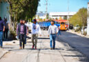 Supervisan obra de reencarpetamiento en Villas de Guadalupe
