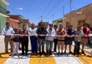 Inauguran pavimentación en la colonia Esparza