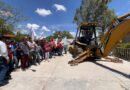 Inicia construcción de domo en telesecundaria de Plenitud, Fresnillo