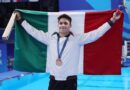 Osmar Olvera se lleva el bronce en trampolín de tres metros