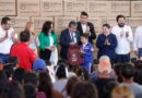 Entregan 40 mil mochilas y paquetes de útiles escolares a estudiantes de la zona conurbada