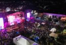 Marco Flores y la Banda Jerez ponen a bailar a los asistentes de en la Feria de Guadalupe