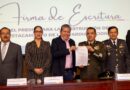 Firman escrituras para construcción de nueva Coordinación Estatal de la Guardia Nacional