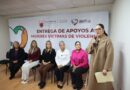 Entregan apoyos a mujeres víctimas de violencia