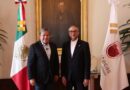 Recibe David Monreal a Embajador de Irán en México