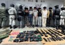 Detienen a 11 personas y aseguran armas, droga y vehículo en operativos en Tabasco