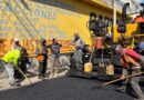 Pavimentan calles en la colonia Camino Real