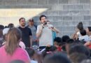 Santos González reafirma trabajo territorial en colonias de Zacatecas y Vetagrande