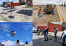 Refuerzan labores de bacheo y reparación de luminarias tras lluvias en Guadalupe