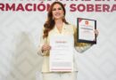 Formaliza Geovanna Bañuelos su registro en el proceso interno por la Coordinación Estatal en Zacatecas